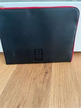 2026 FIFA Official World Cup Hospitality Black and Red Zip Tablet Sleeve